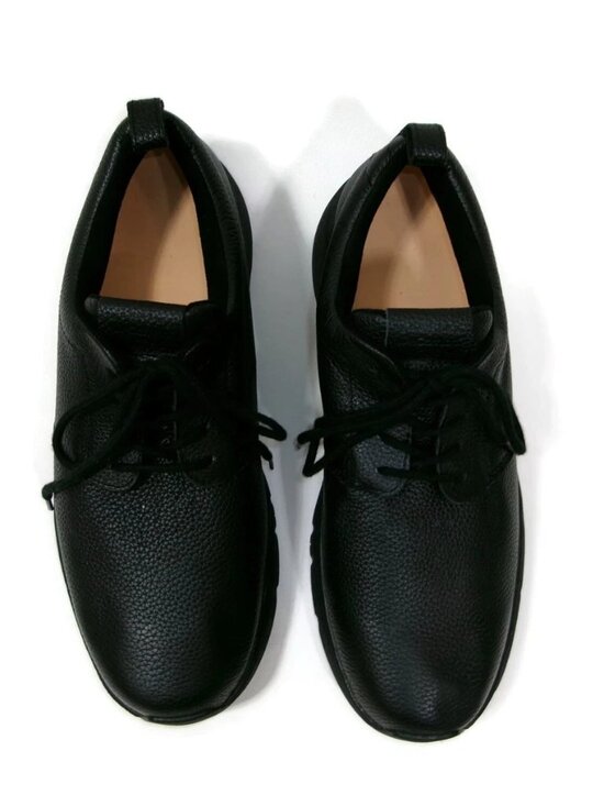 Dr. Comfort Roger  Mens  Orthopedic Black Leather Shoes Midnight Size 14 M